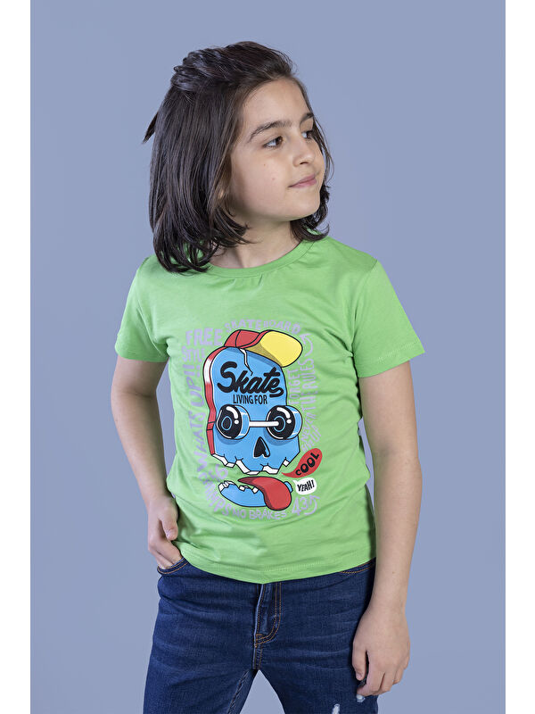 Toontoykids Erkek Çocuk Baskılı Tişört