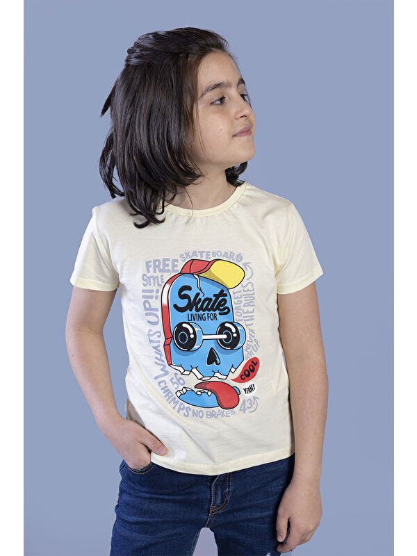 Toontoykids Erkek Çocuk Baskılı Tişört