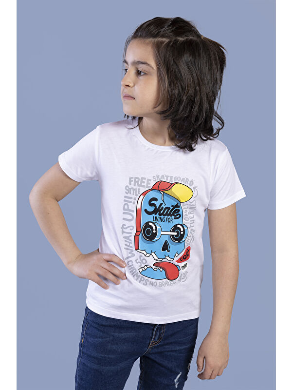 Toontoykids Erkek Çocuk Baskılı Tişört