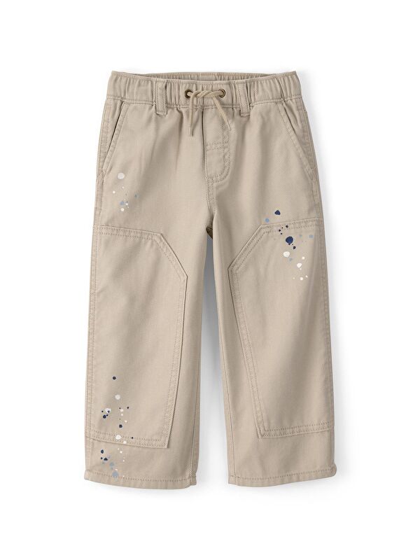 Oshkosh Küçük Erkek Çocuk Pantolon 2 Yaş-5 Yaş Krem