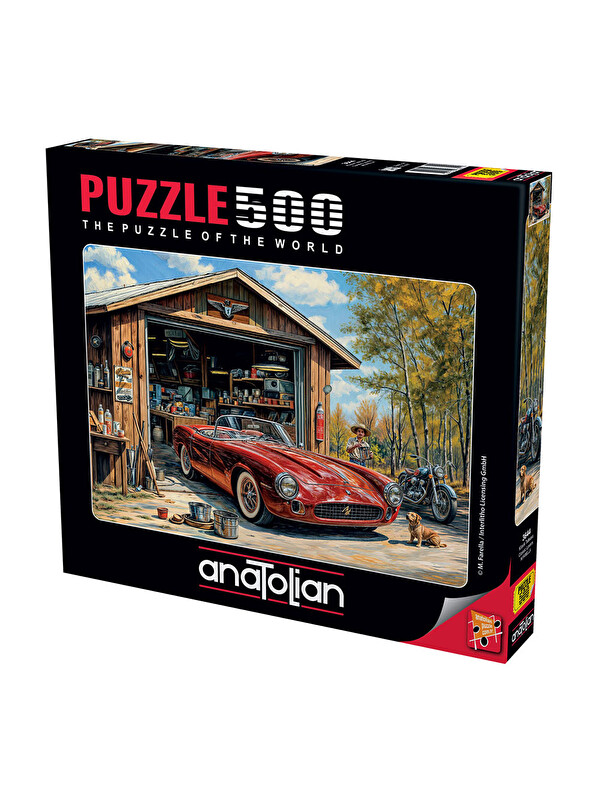 Anatolian Puzzle 500 Parça Klasik Tutkusu 3644