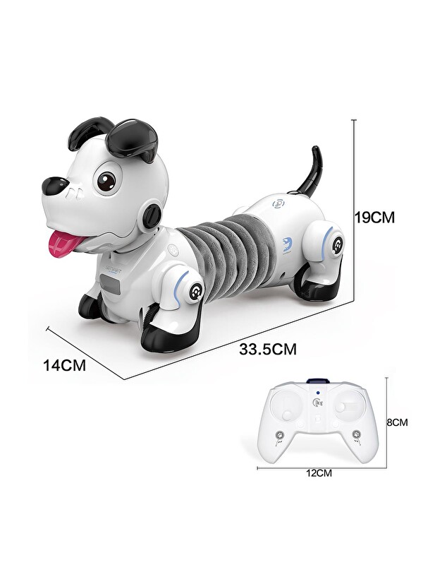 Vardem Işıklı Sesli Robot Köpek - Standart