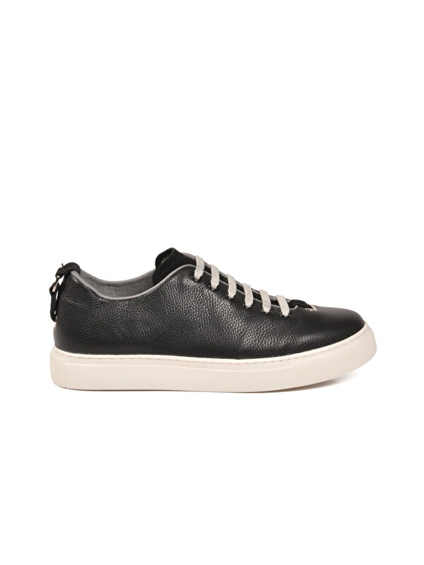 Guja Siyah Hakiki Deri Erkek Casual Ayakkabı 25K515-2 M