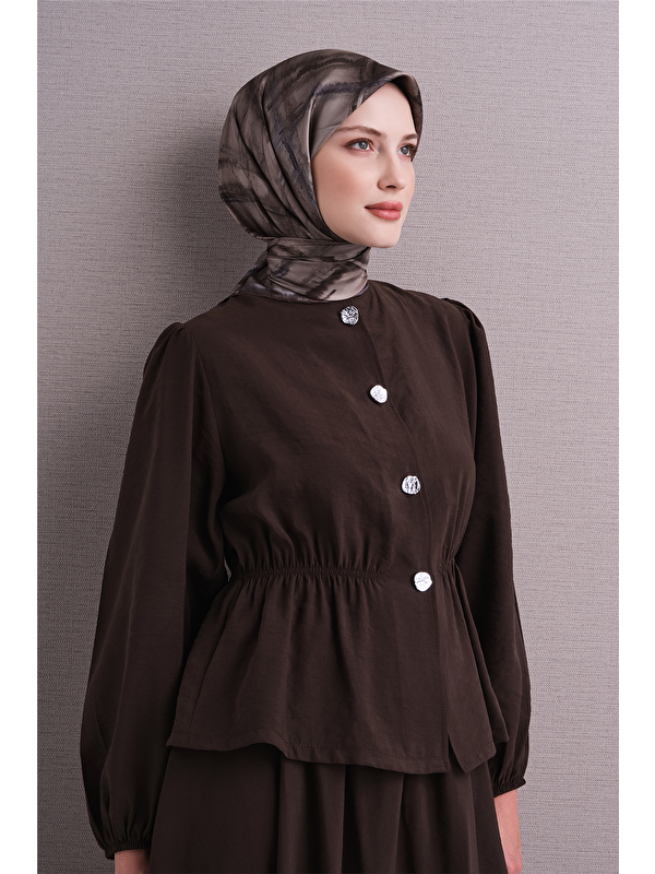 ARMİNE Saf İpek Twill Eşarp 9602D 54