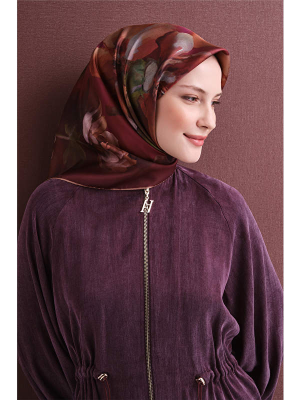 ARMİNE Saf İpek Twill Eşarp 9611D 33