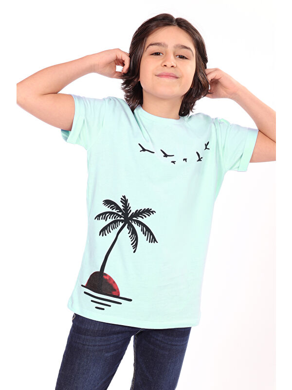 Toontoykids Erkek Çocuk Baskılı Tişört
