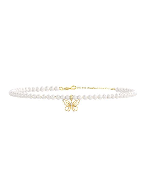 Guess JGUJUBN06122JWYGTU İnci Kadın Kolye