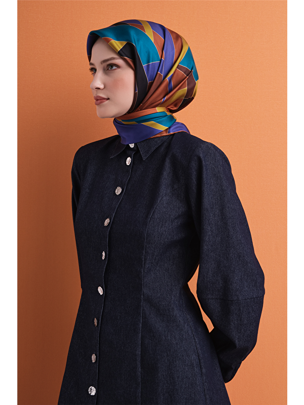 ARMİNE Saf İpek Twill Eşarp 9633D 52