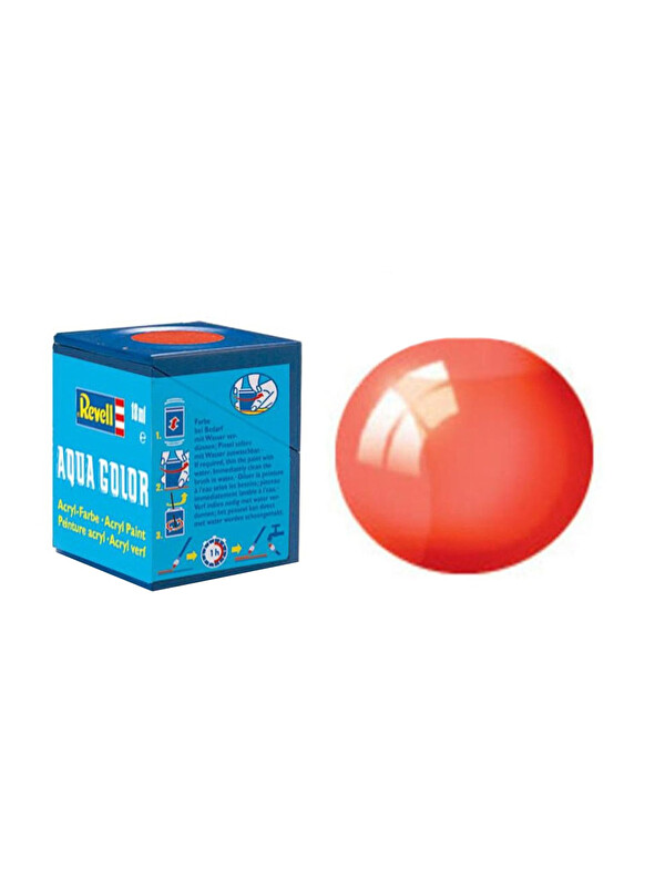 Revell 36731 Red Clear 18 Ml Su Bazlı Maket Boyası