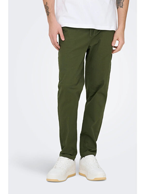 Only&Sons Onsreid  Pamuklu Normal Bel Dar Paça Pantolon 22036359