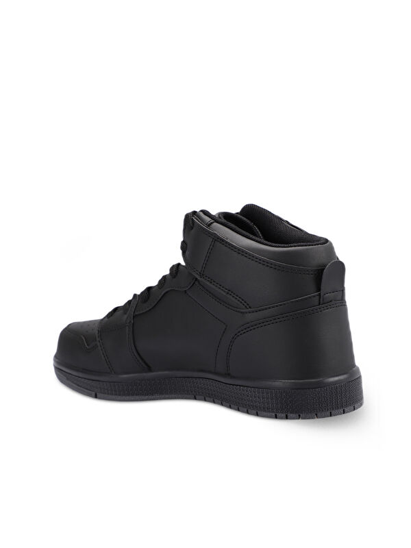 LABOR HIGH IN Kadın Sneaker Ayakkabı Siyah / Siyah - Görsel 4