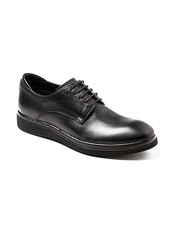 John May Erkek Oxford ( Klasik) KA-C4605 Casual Siyah