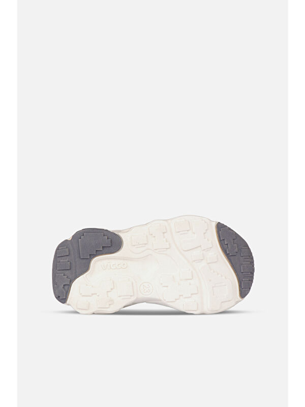 Kong Hafif Erkek Bebek Beyaz/Saks Mavi Spor Ayakkabı - Görsel 5