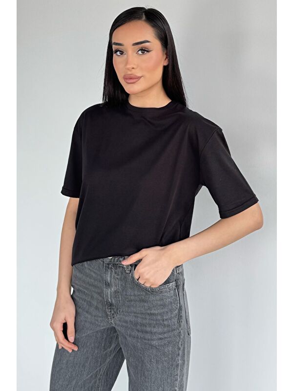 Gülseli Oversize Basıc Tişört