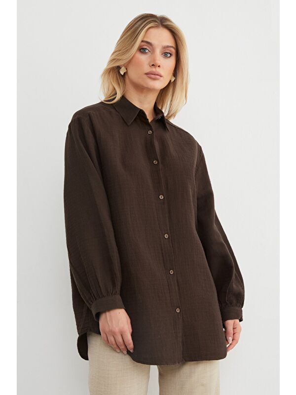 Fullamoda Basic Oversize Gömlek