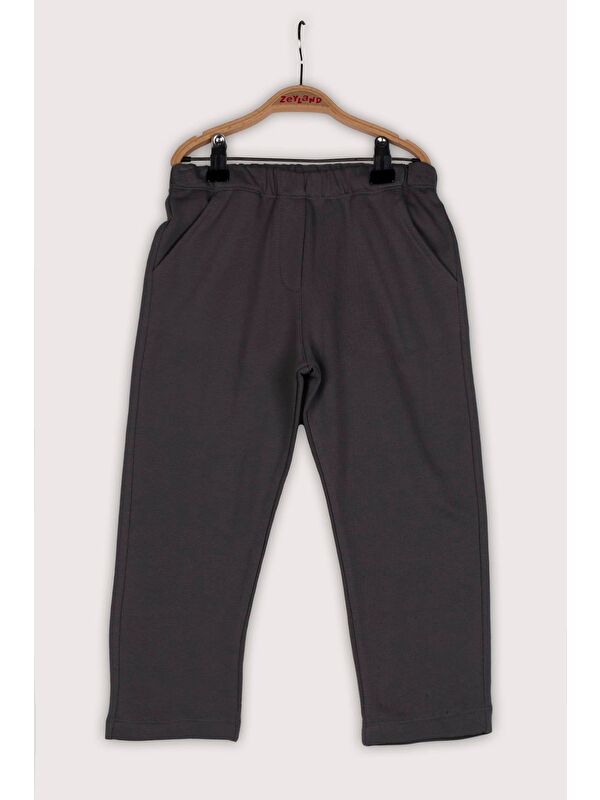 ZEYLAND Unisex Çocuk Örme Pantolon - Koyu Gri