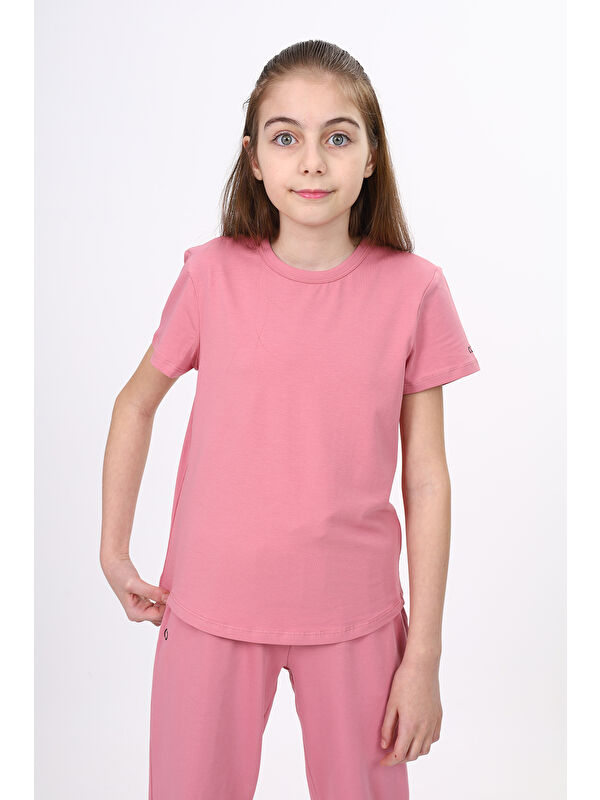 Toontoykids Kız Çocuk Baskılı Tişört
