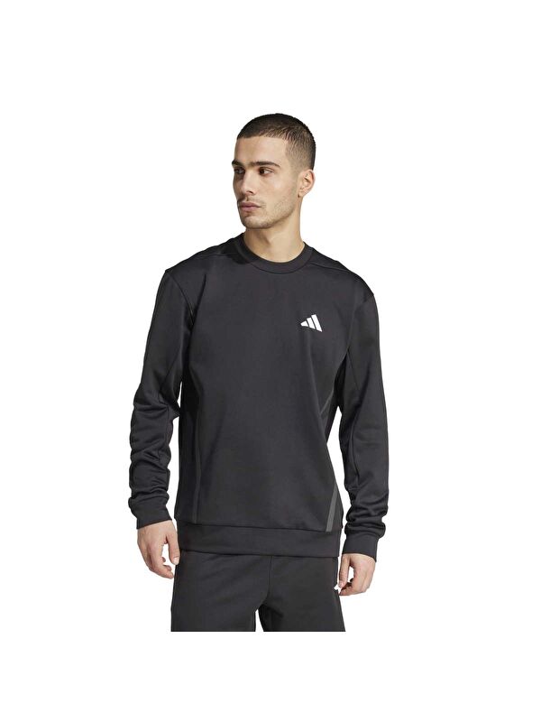 Adidas Gg Crew Erkek Siyah Sweatshirt