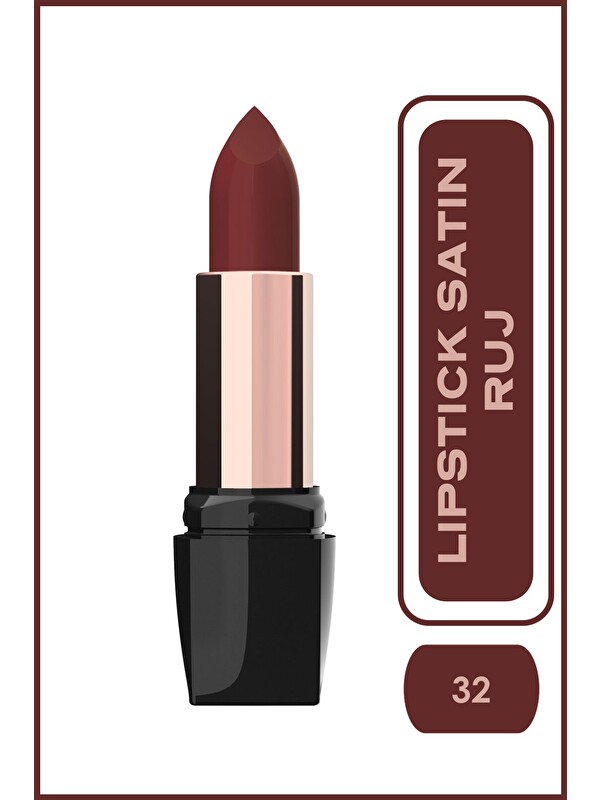 GOLDEN ROSE Satin Lipstick - 32 - Satin Ruj
