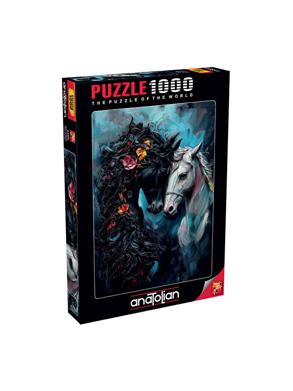 Anatolian Puzzle 1000 Parça Siyah Beyaz 1199