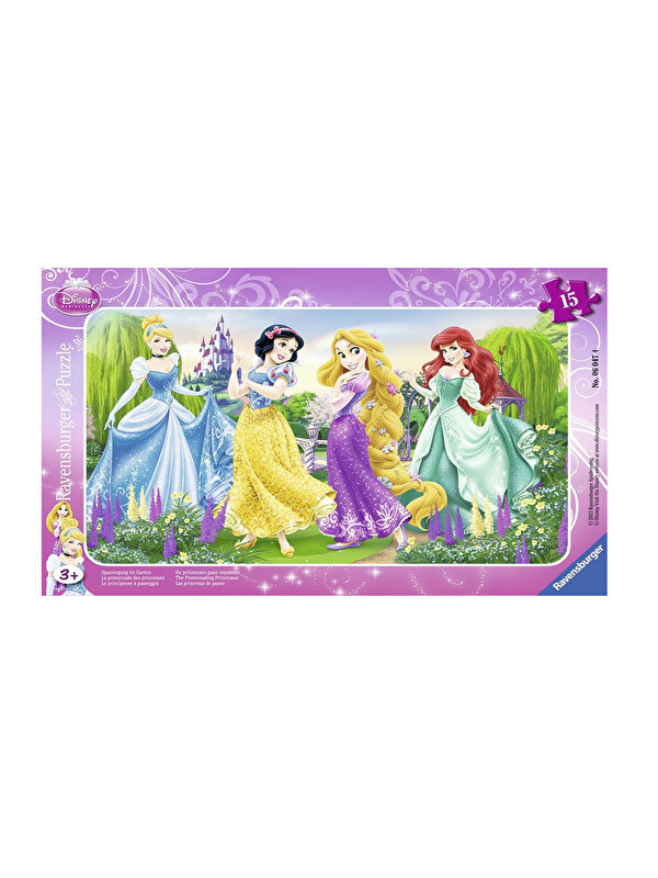 Ravensburger Çocuk Puzzle 15 Parça WD Prensesler 60474
