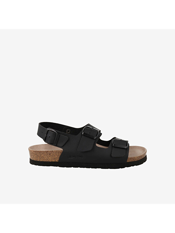 Genuins Erkek Sandalet G104355 Congo Vegan Black