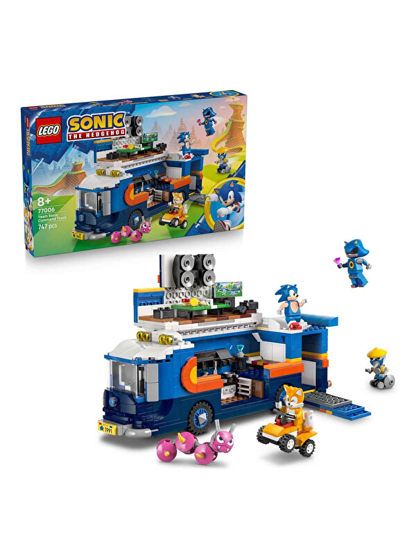 Lego Sonic the Hedgehog Sonic Takımı Komuta Kamyonu 77006