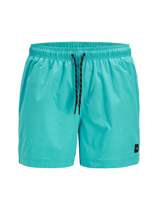 Jack & Jones Maui Solid Erkek Mavi Mayoşort