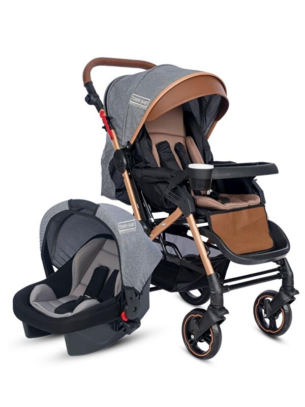 TOMMYBABY Tornado Travel Çift Yönlü Bebek Arabası Seyahat Sistem Puset