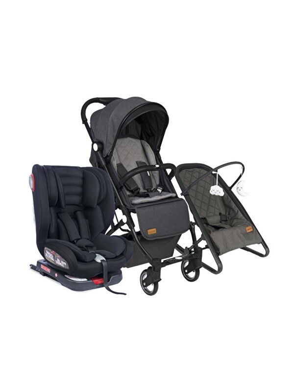 TOMMYBABY Opera 3 lü Set Kabin Bebek Arabası Oto Koltuk Anakucağı