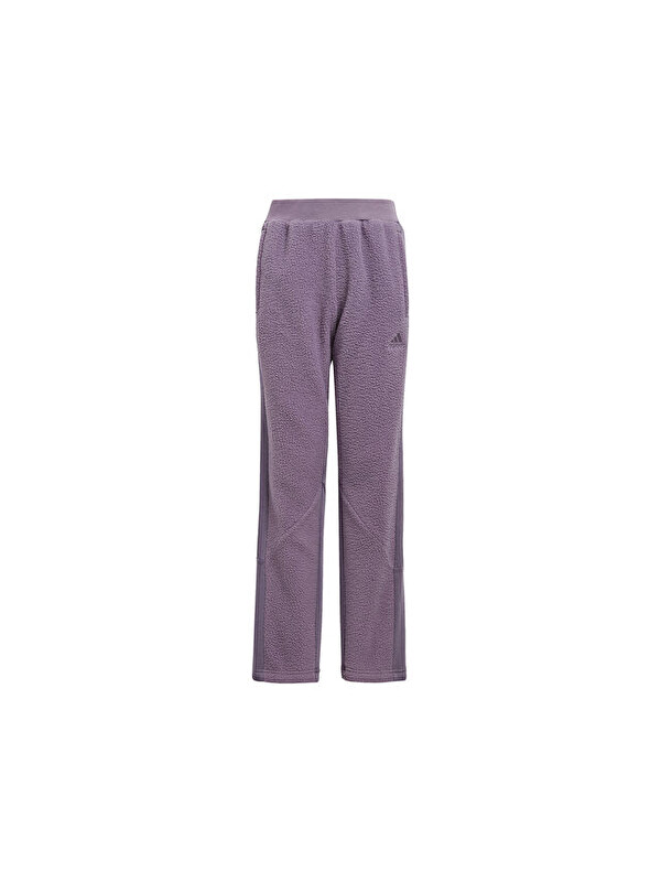 Adidas J Hot Wntr Tiro Çocuk Günlük Polar Eşofman Altı HY4210 Mor