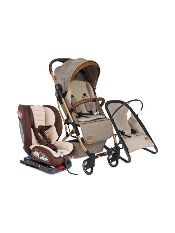 TOMMYBABY Opera 3 lü Set Kabin Bebek Arabası Oto Koltuk Anakucağı