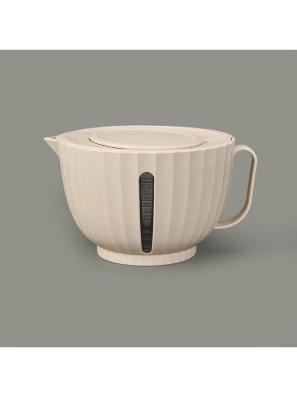Okyanus Home Mixer Bowl Set - Krem - 2650 ml