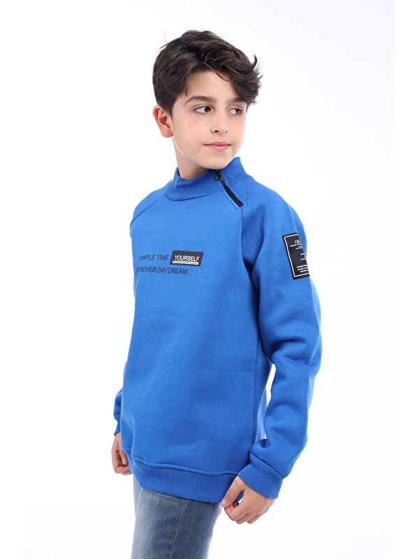 Toontoykids Erkek Çocuk Baskılı Sweatshirt