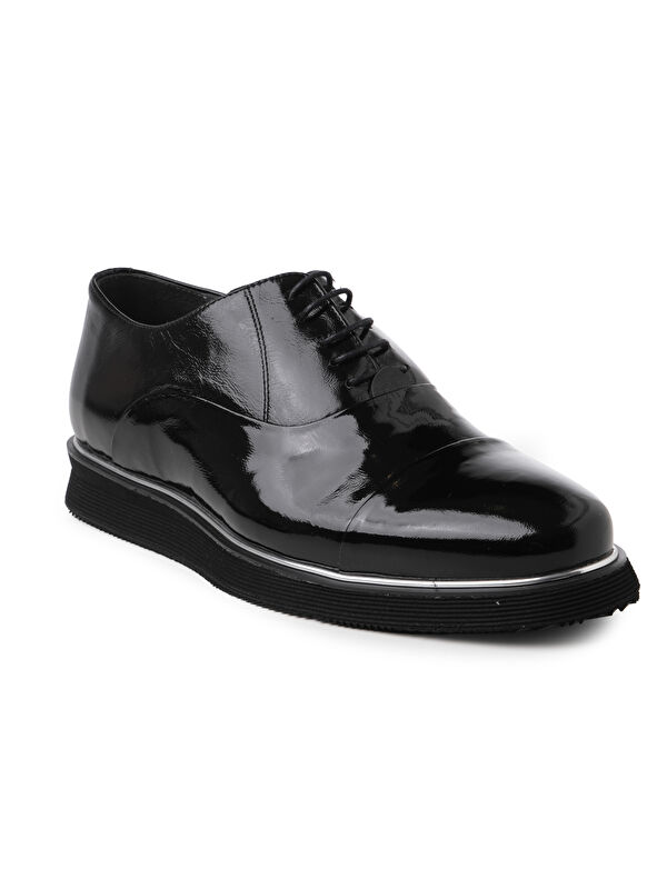 John May Erkek Oxford ( Klasik) KA-E2305 EVA Siyah Kırışık
