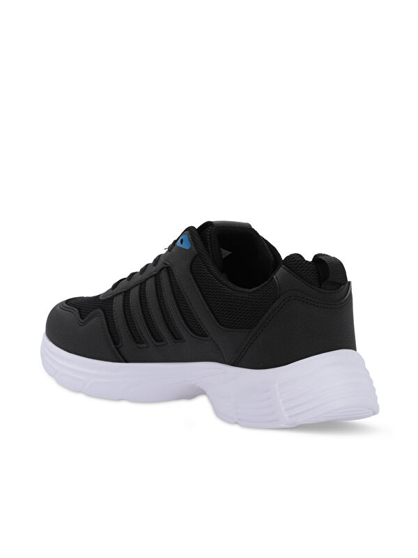 ELERT I Erkek Sneaker Ayakkabı Siyah / Beyaz - Görsel 4