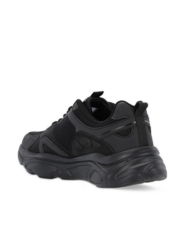 GIZA Erkek Sneaker Ayakkabı Siyah / Siyah - Görsel 4