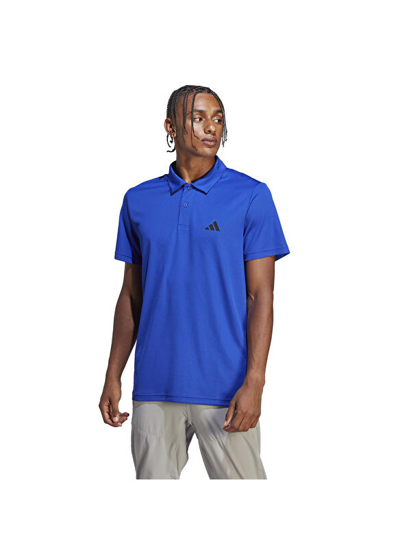 Adidas Train Essentials Base Erkek Lacivert Polo Yaka