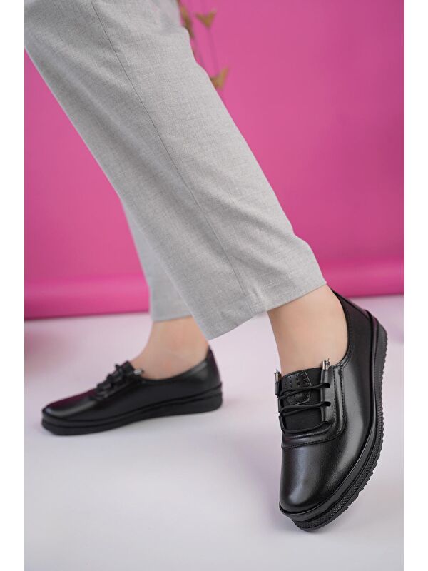 Vanses Günlük Klasik Rahat Ortopedik Kadın Ayakkabı - Görsel 3