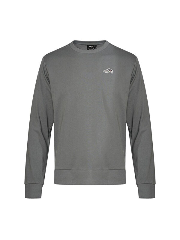 Hummel Jungle Erkek Gri Sweatshirt
