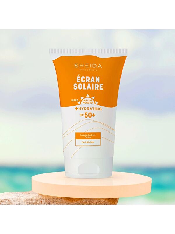 Sheida Écran Solaire Güneş Koruyucu Krem 150 ml (Vücut İçin)