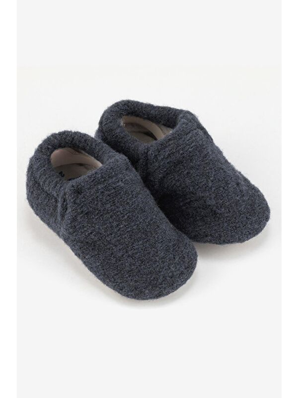 Hopfrög Gri Hopfrög Recycled Woo Wooly Yünlü Barefoot Patik (Hediye Seti)