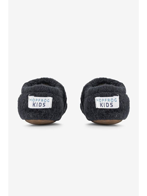 Hopfrög Gri Hopfrög Recycled Woo Wooly Yünlü Barefoot Patik (Hediye Seti)