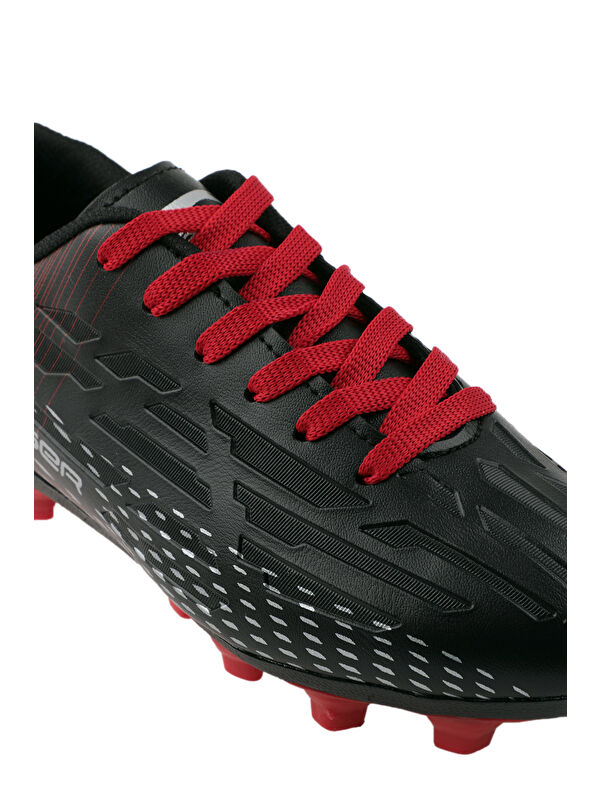 SCORE I KR Erkek Futbol Ayakkabı Siyah / Kırmızı - Görsel 5