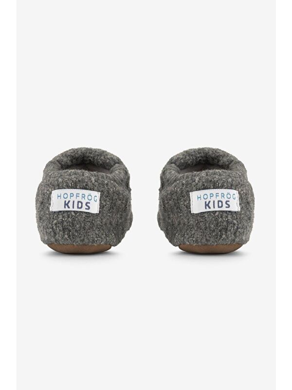 Hopfrög Gri Hopfrög Recycled Woo Wooly Yünlü Barefoot Patik (Hediye Seti)