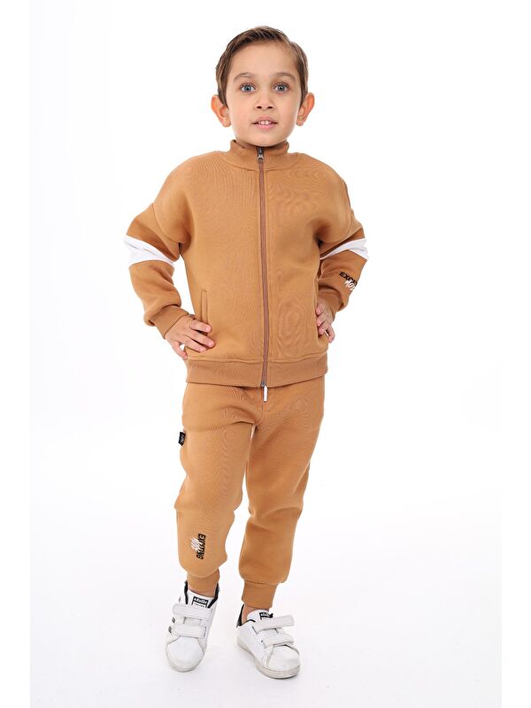 Toontoykids Erkek Çocuk Nakışlı Eşofman Takım