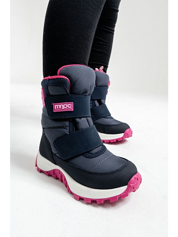 Kız Çocuk Lacivert Su Geçirmez Anatomik Günlük Bot - Görsel 3