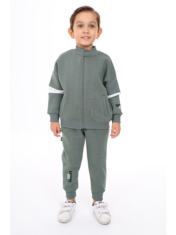 Toontoykids Erkek Çocuk Nakışlı Eşofman Takım