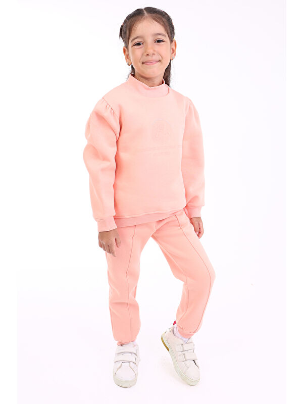 Toontoykids Kız Çocuk Baskılı Eşofman Takım