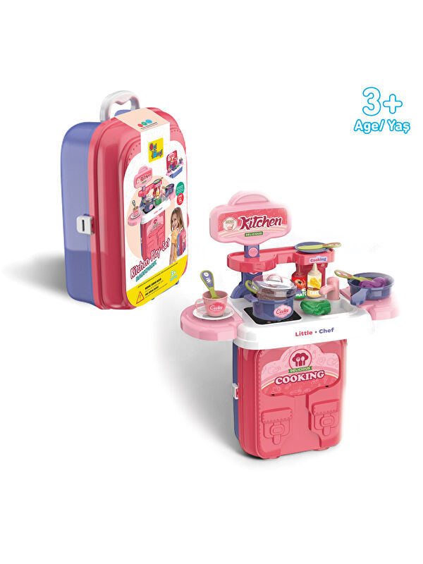 Ogi Mogi Toys Mutfak Oyun Seti 2’si 1 Arada Taşınabilir Sırt Çantası